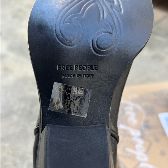 Free People Rancho Mirage Black Western Boots - Picture 11 of 15